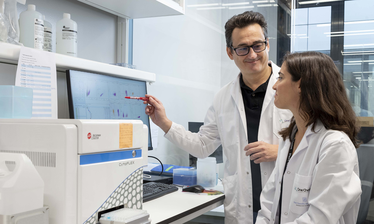 L'equip de OneChain Immunotherapies