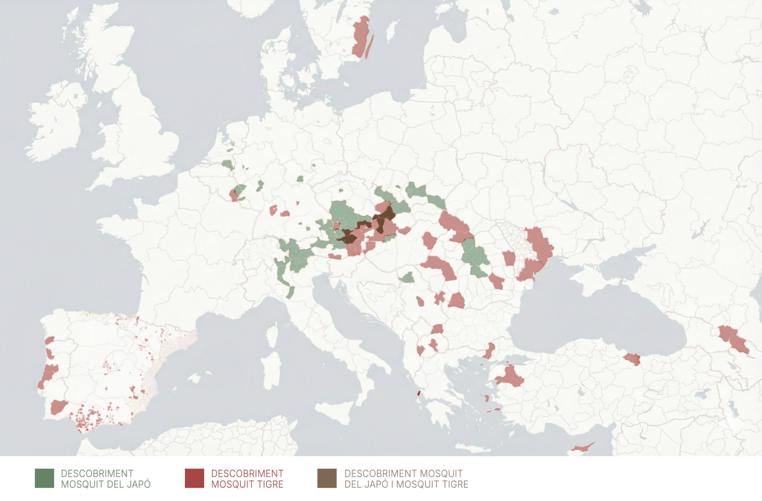 La descoberta Mapa interior 1 Mosquito alert